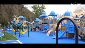 Locul de joacă din Parcul “Cetate” din Deva, la un pas de inaugurare 00-00-07