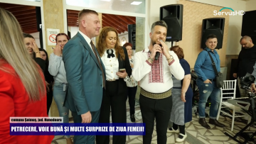 PETRECERE, VOIE BUNĂ ȘI MULTE SURPRIZE DE ZIUA FEMEII! 00-27-34