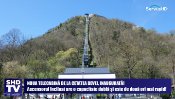 NOUA TELECABINĂ DE LA CETATEA DEVEI, INAUGURATĂ! 00-00-00